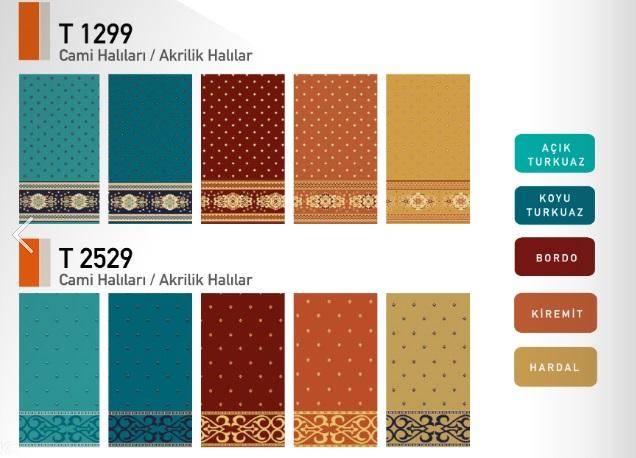 Acrylic mosque carpet pattern 3